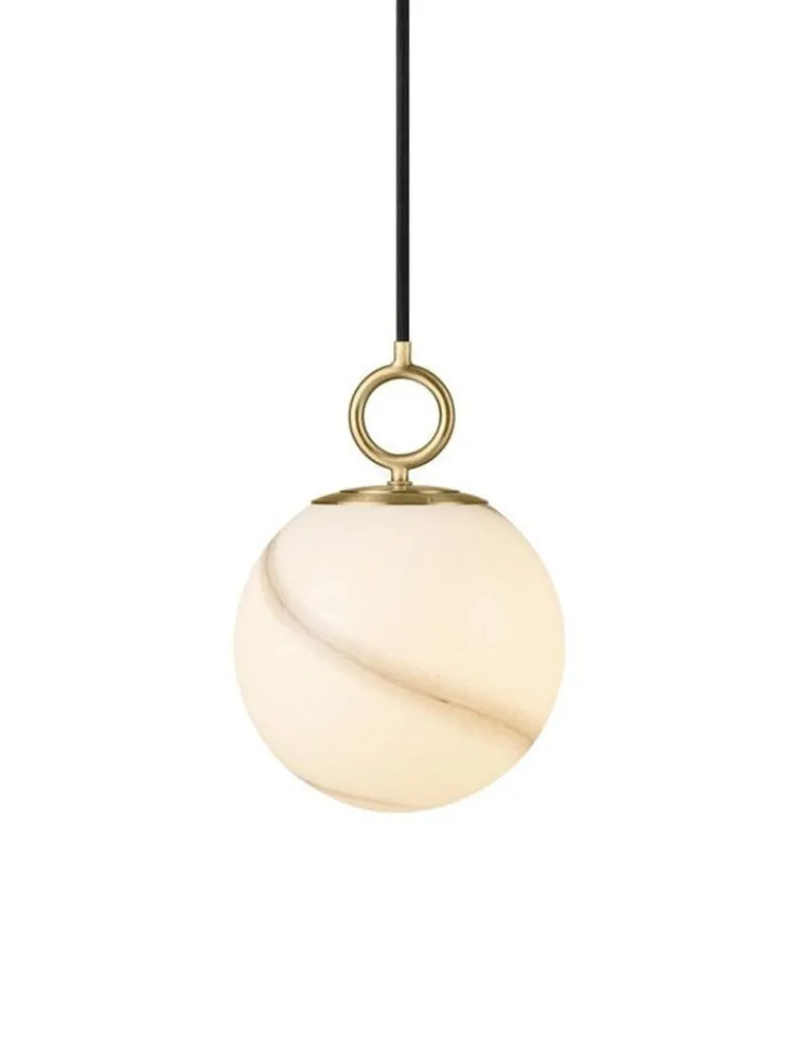 Discount Halo Designs Stockholm takpendel Ø18 cm Opal/Marmorbrun