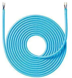 Clearance Nielsen Light Stoffledning 4 meter uten jord - Turkis