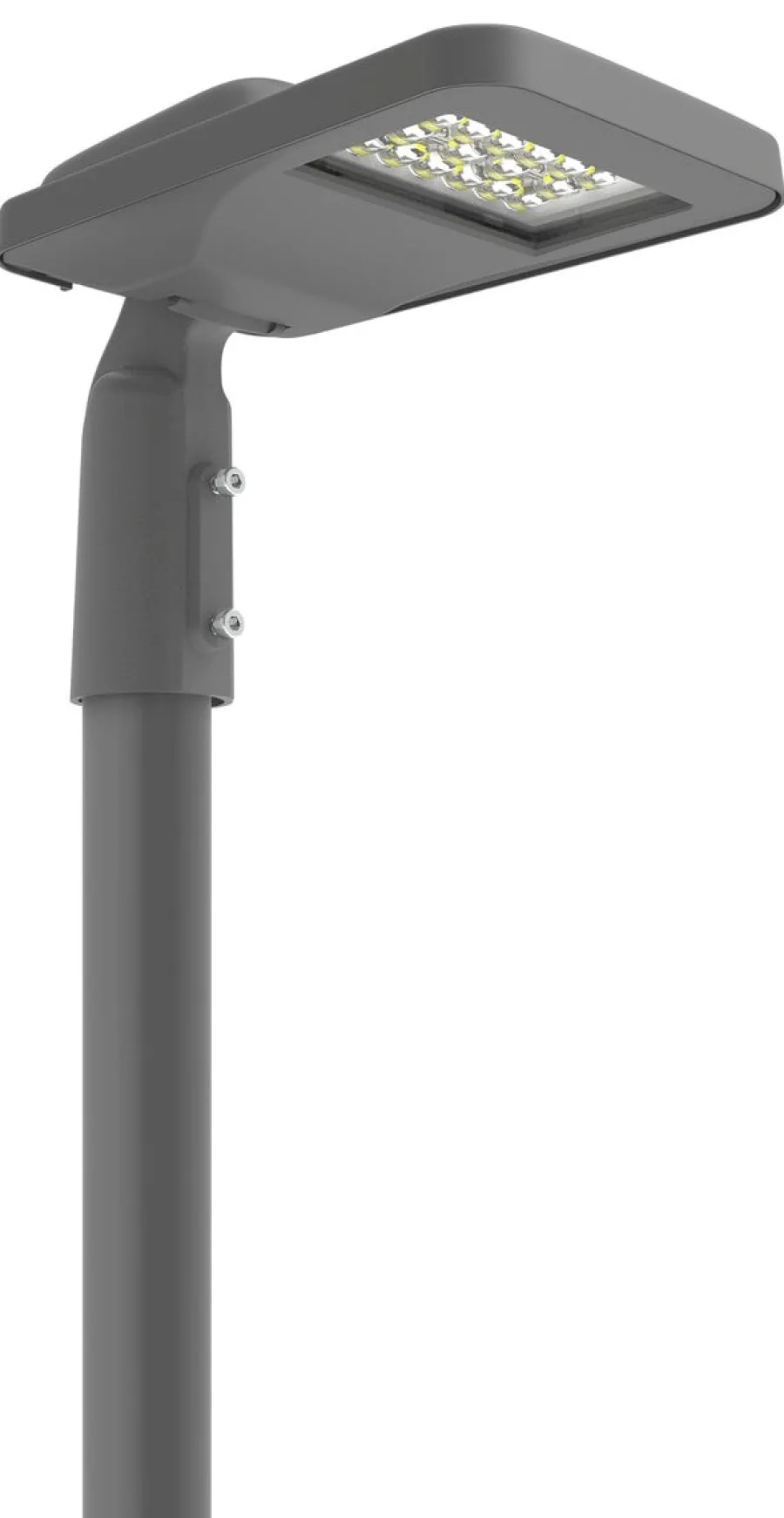 NorDesign Stolpearmatur 50W 4000 Kelvin - grå Antrasitt
