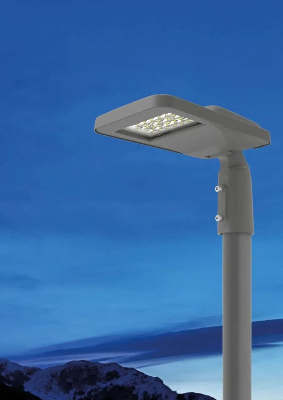 NorDesign Stolpearmatur 50W 4000 Kelvin - grå Antrasitt