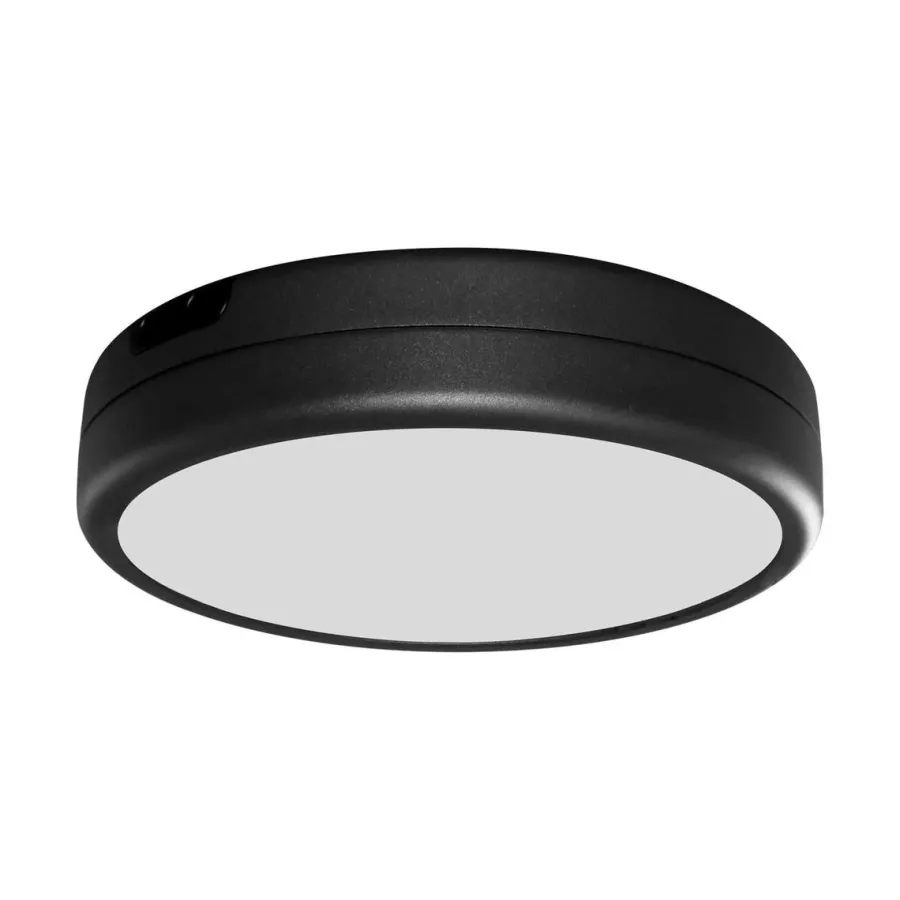 NorDesign Storm 325 taklampe 3000/4000 Kelvin 10/18/24W IP65 Svart