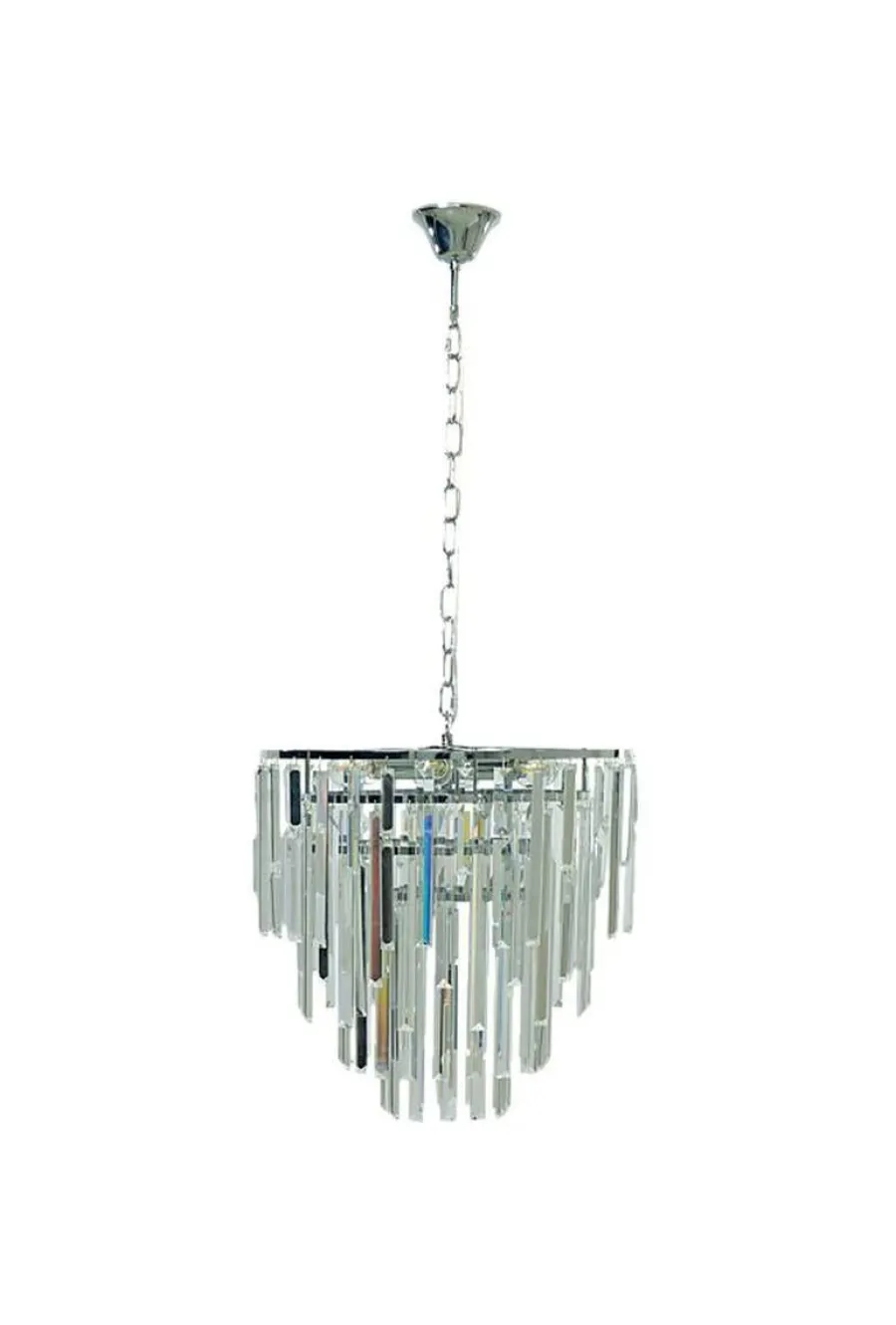 Online Aneta Lighting Strati krystallkrone Krom / Klar