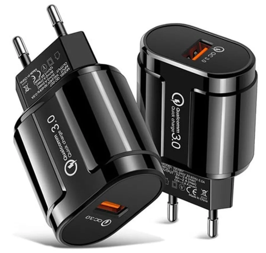 Online NorDesign Strømadapter USB A Svart