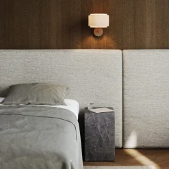 Clearance DFTP Takai vegglampe - Beige Messing / Beige