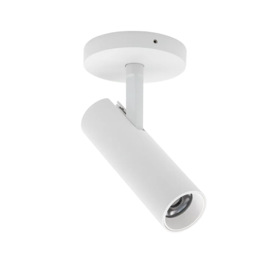 Outlet Norlux Tania Mini Slim Surface takspot 9W 2700K RA90 Dimbar - Hvit