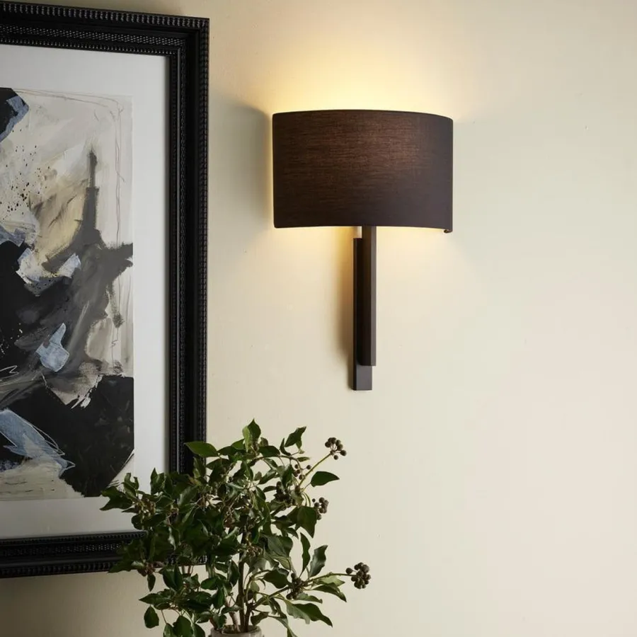 Outlet Astro Lighting Tate vegglampe m/skjerm Bronse