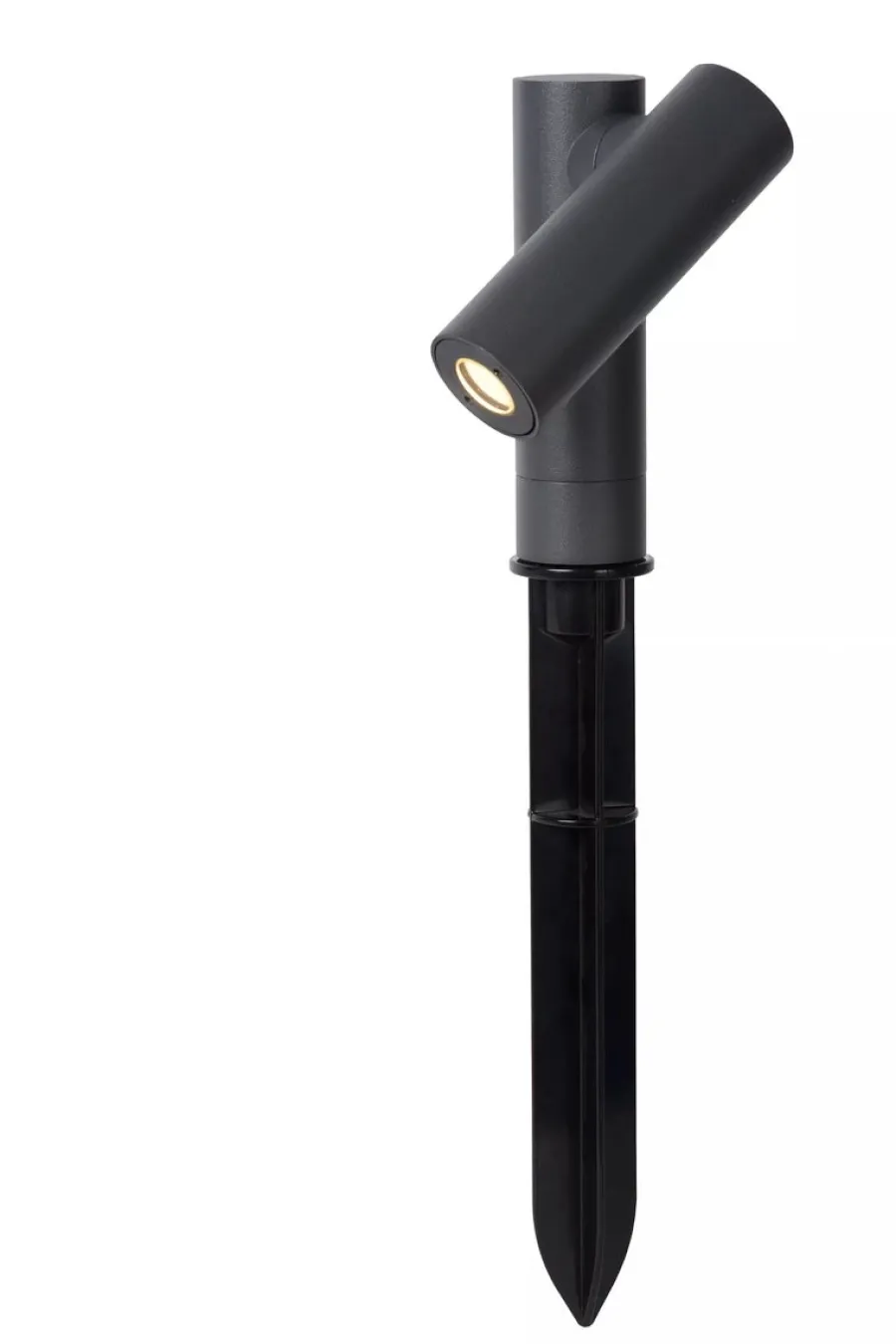 Discount Lucide Tatum hagebelysning på spyd 13 cm 4,5W IP65 3000K - Antrasitt