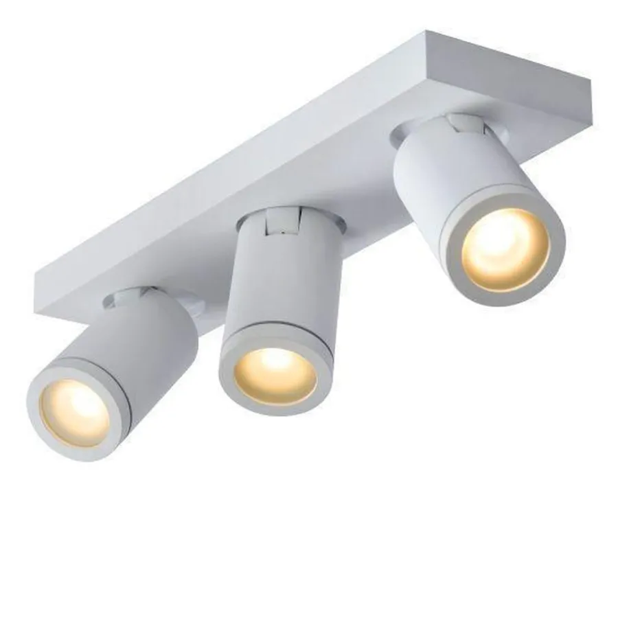 Online Lucide Taylor spot 3 lys IP44 baderom warm to dim 3x5W 2200-3000K