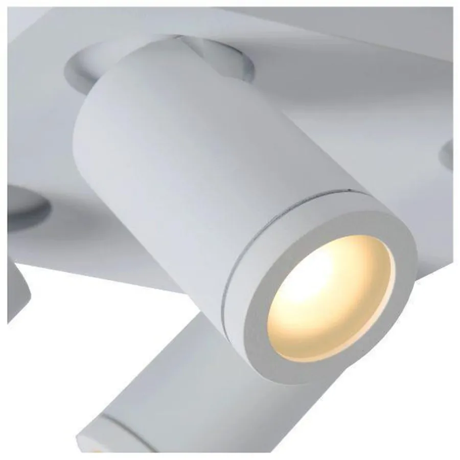 Best Lucide Taylor spot 4 lys IP44 baderom warm to dim 4x5W 2200-3000K Svart