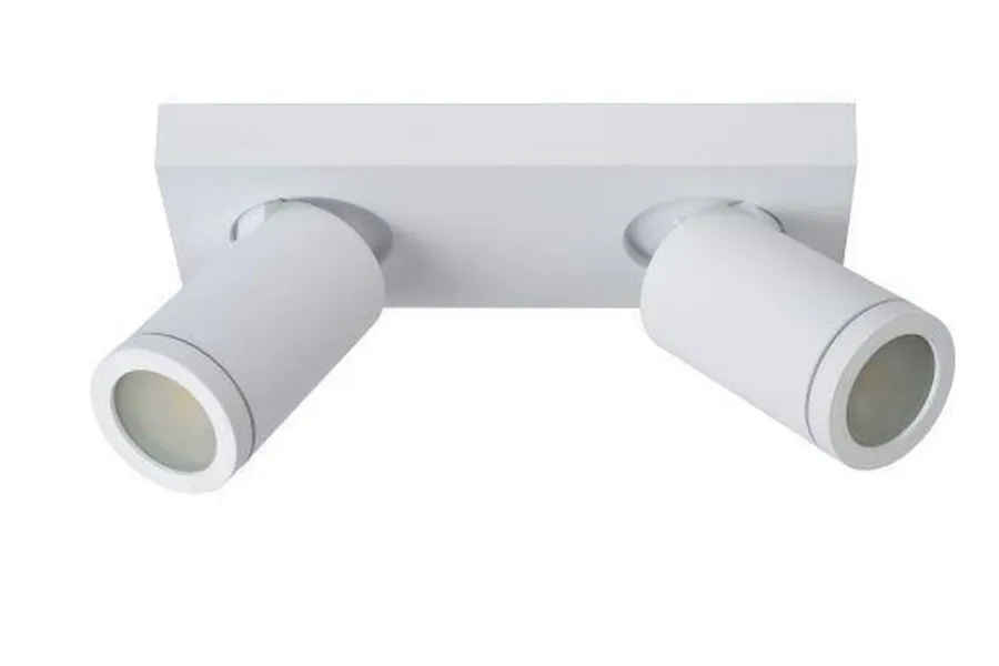 New Lucide Taylor spot 2 lys IP44 baderom warm to dim 2x5W 2200-3000K