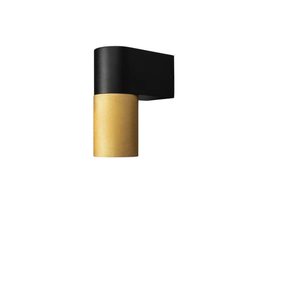 New Konstsmide Temi vegglampe ned utendørs IP54 GU10 Svart