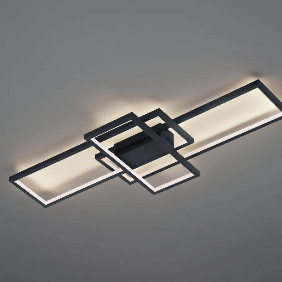 New Trio Lighting Thiago taklampe - Antrasitt