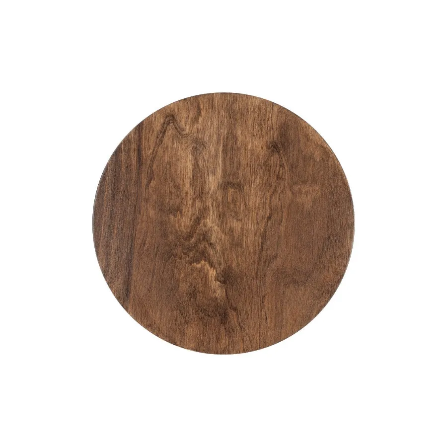 Nowodvorski Timber rund vegglampe 25 cm 10W 3000 Kelvin Brun