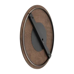 Hot Nowodvorski Timber rund vegglampe 50 cm 16W 3000 Kelvin Brun