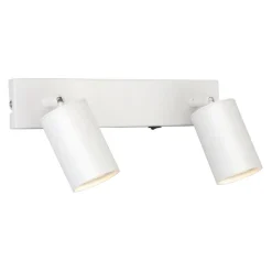 Discount Ms - belysning Toronto dobbel vegglampe - Hvit