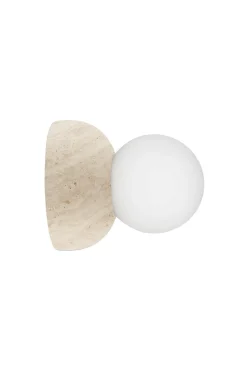 Hot Globen Lighting Torrano vegg og taklampe - Travertine Brun