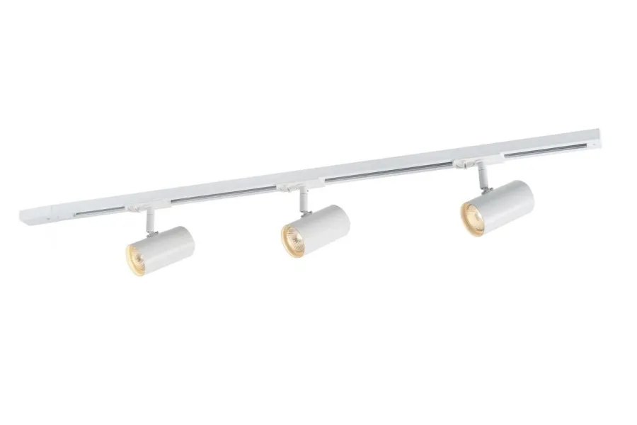 Online Ms - belysning Trackline Jazz spotskinne 1 meter 3 spot - Hvit