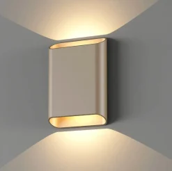 Outlet NorDesign Trem K2 vegglampe 2 x 6W 3000 Kelvin - Dimbar Svart