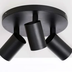 New Ms - belysning Trino takspot IP44 - Svart