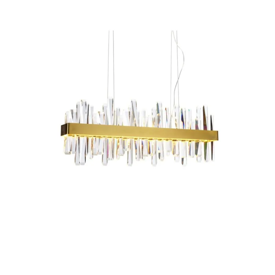 Hot By Rydens Triumph bar takpendel Messing/Klar