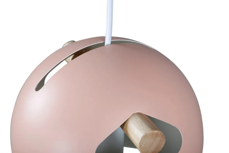 Outlet Venture Home Tubbie takpendel 29 cm - Dusty Pink Rosa