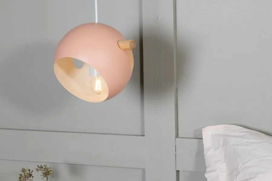 Outlet Venture Home Tubbie takpendel 29 cm - Dusty Pink Rosa