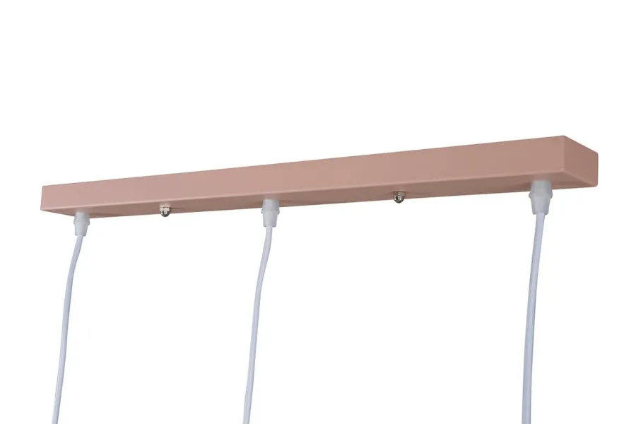 New Venture Home Tubbie takpendel 3 lys - Dusty Pink Rosa