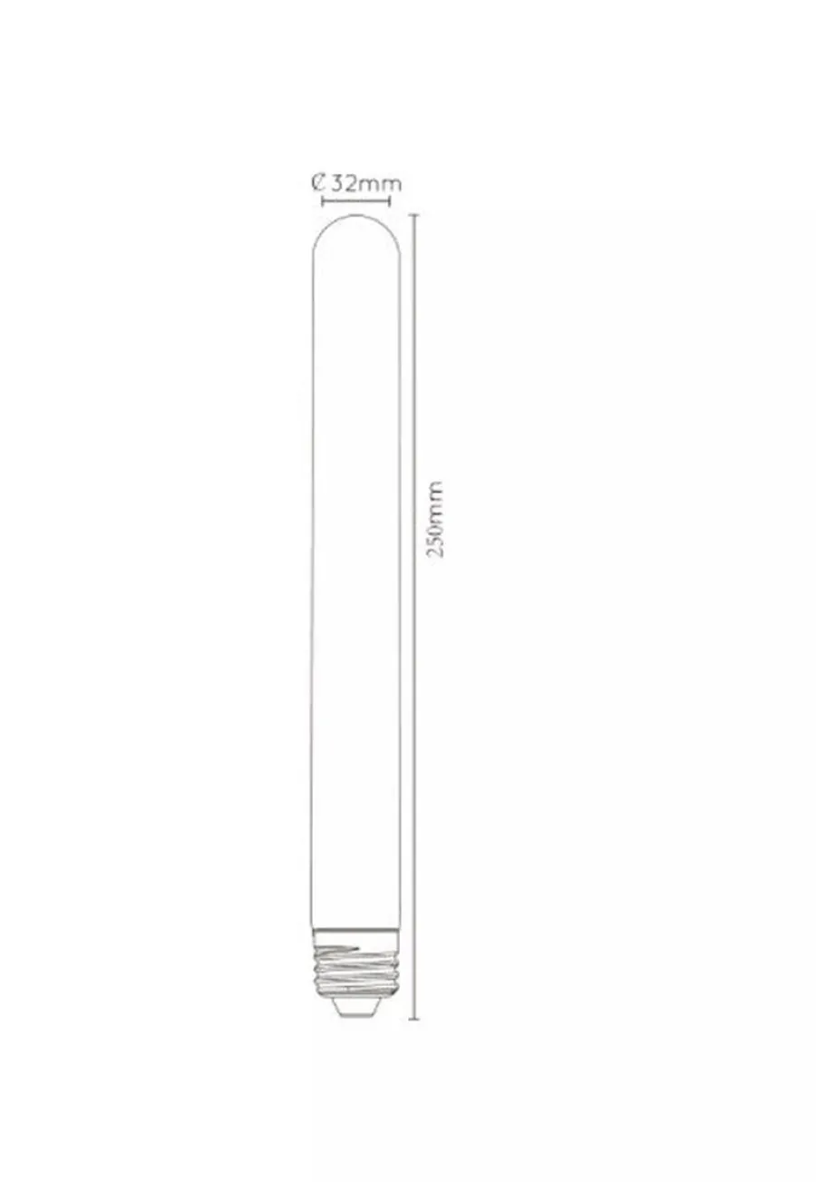 Discount Lucide Tube E27 Filament LED 5W 2200K T32 25cm dimbar - Amber