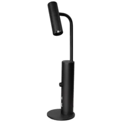 Sg Armaturen As Tube micro bordlampe 2700 Kelvin med USB lading Svart
