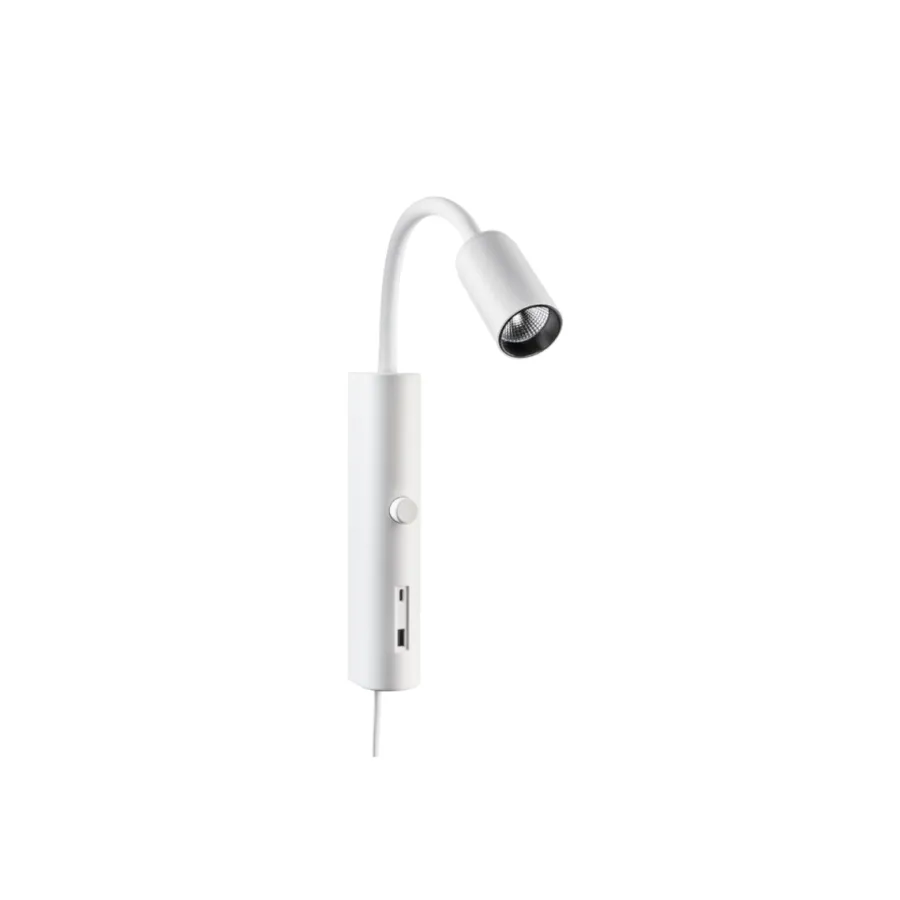 Hot Sg Armaturen As Tube vegglampe med USB 2700K dimbar