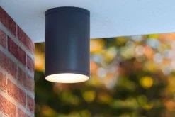 Discount Lucide Tubix takspot utendørs IP54 E27 Antrasitt