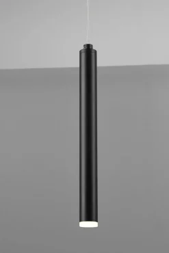Clearance Trio Lighting Tubular takpendel Rondell - Svart