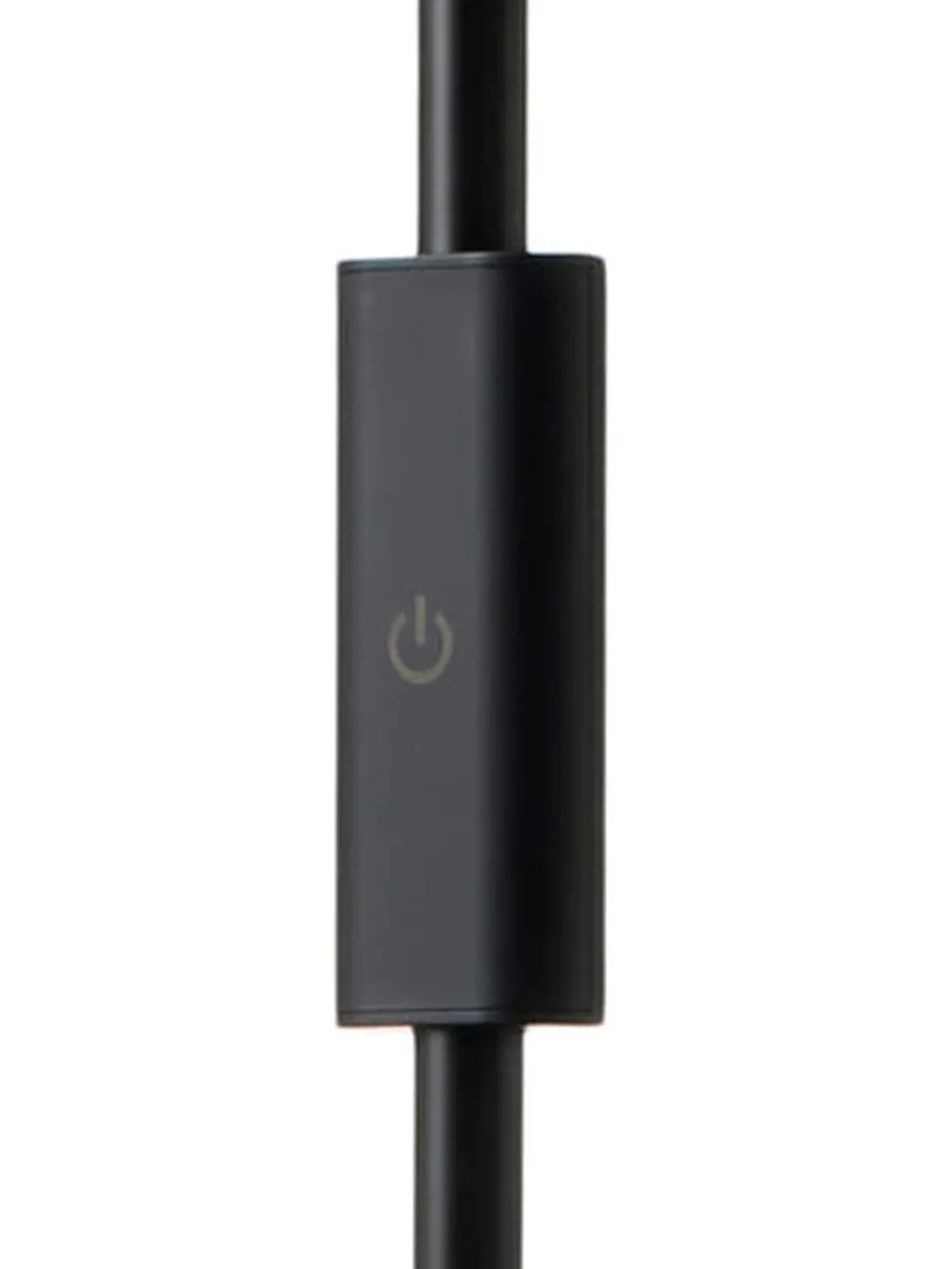 Outlet Nielsen Light Twist gulvlampe 3W 3000K 3 step dim - Svart