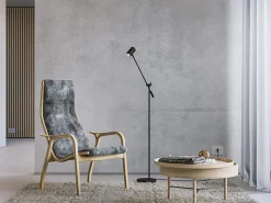 Sale Belid Tyson gulvlampe m/vipp Svart