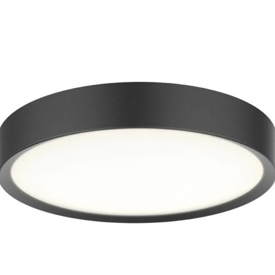 Clearance Halo Designs Universal taklampe 33 cm 3-step dim 18W 3000 Kelvin IP44 - Svart