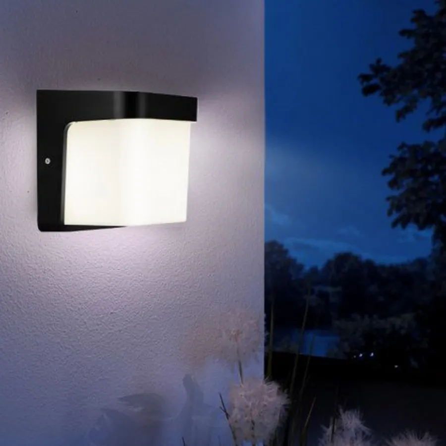 New NorDesign Valor vegglampe utendørs IP65 - Grafitt grå/Opal Grafitt / Opal