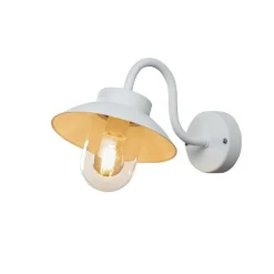 Discount Konstsmide Vega vegglampe mini - Hvit