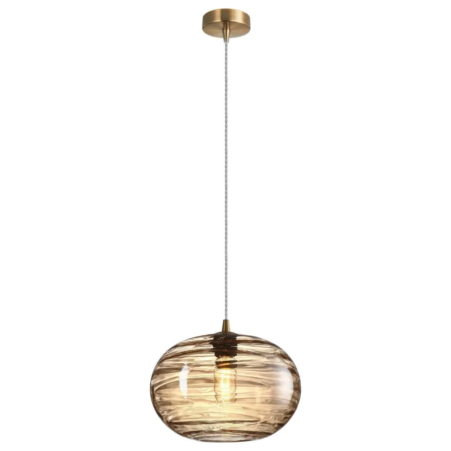 Ms - belysning Verona takpendel 30 cm - Amber