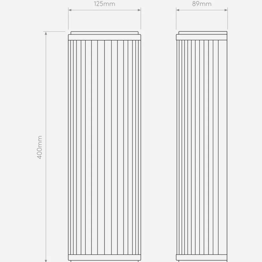 Sale Astro Lighting Versailles 400 vegglampe 7,1W dimbar IP44