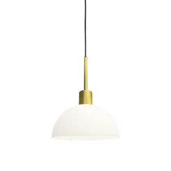 Best Herstal Vienda takpendel 20 cm - Hvit/Messing Hvit / Opal