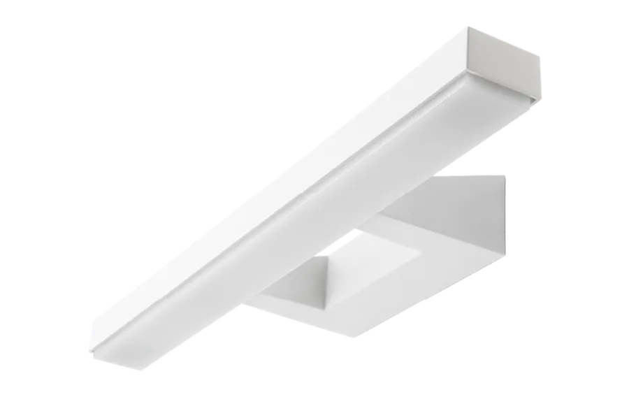 Sg Armaturen As View vegglampe baderom 46 cm 3000K 16W IP44 Hvit