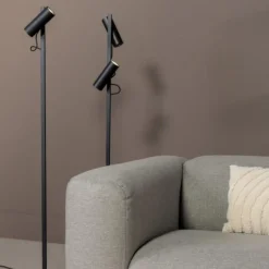 New Trend Collection Vivian gulvlampe dobbel Svart