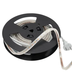 Hot Lightup 230V LED-Strip 9,2W 3000K IP65 Dimbar m/støpsel - 10 meter Hvit