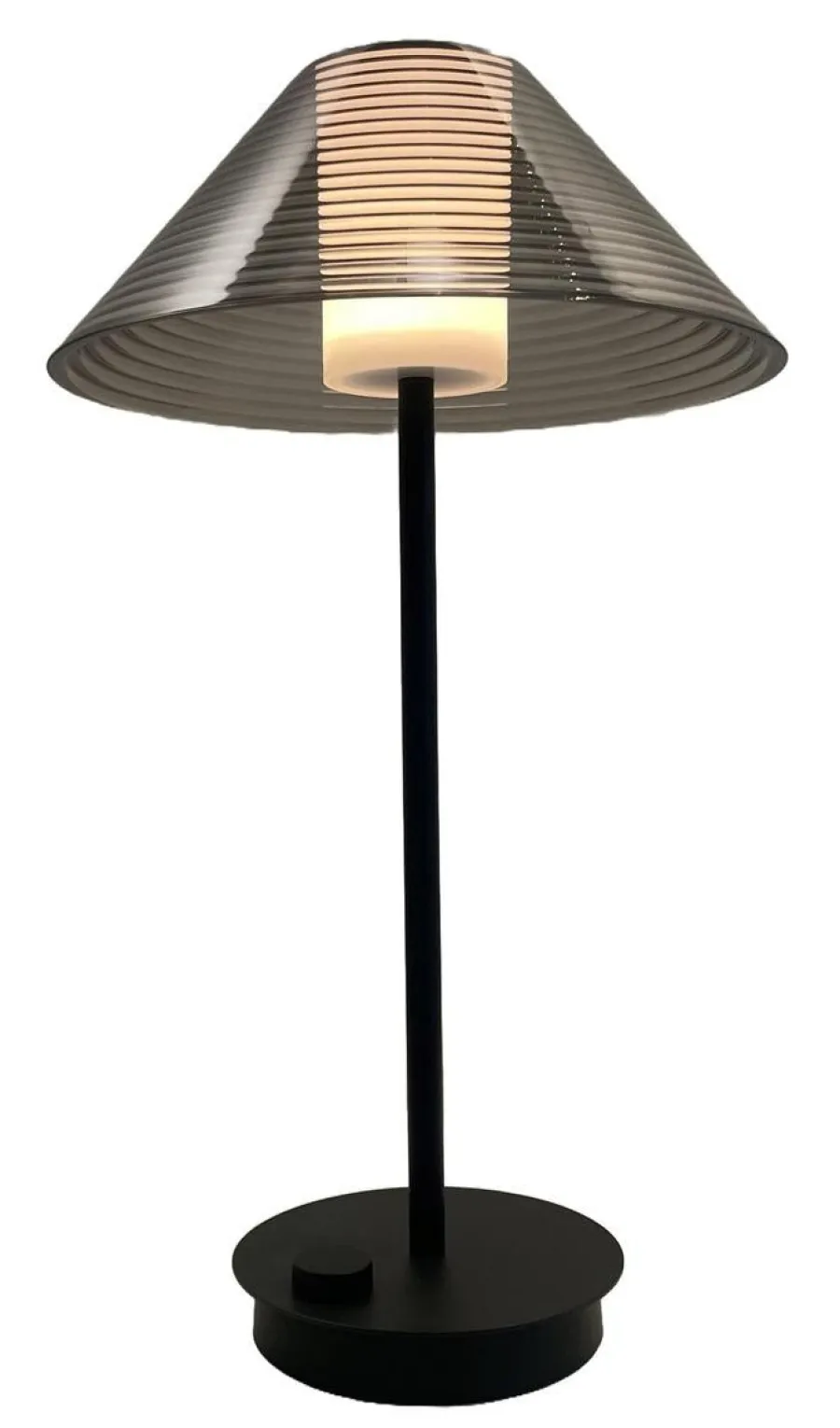 New NorDesign Volar oppladbar bordlampe 3,9W 2200 Kelvin IP44 - Dimbar Svart