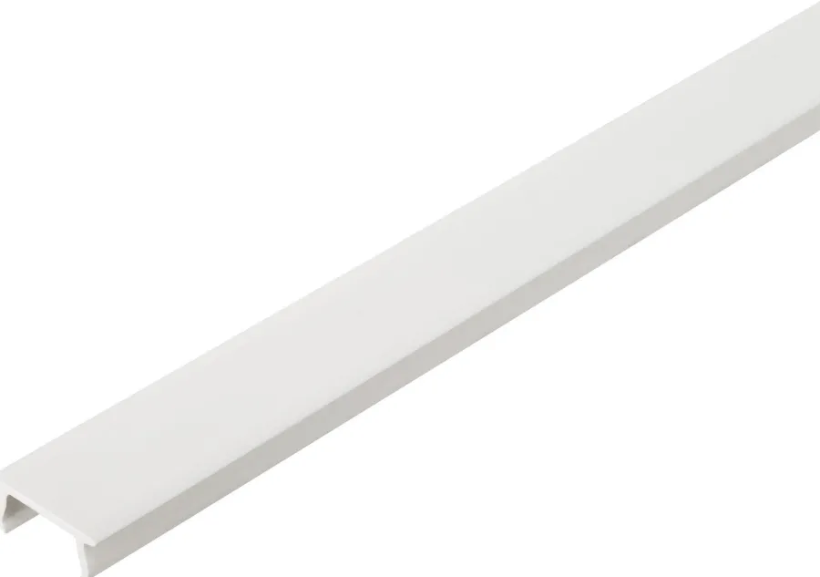 Discount NorDesign Vox dekklist til skinne 1 meter - Pure white