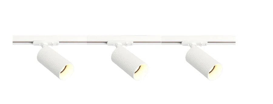 Clearance NorDesign Vox Grooves 1 meter spotskinne med 3 spotter.