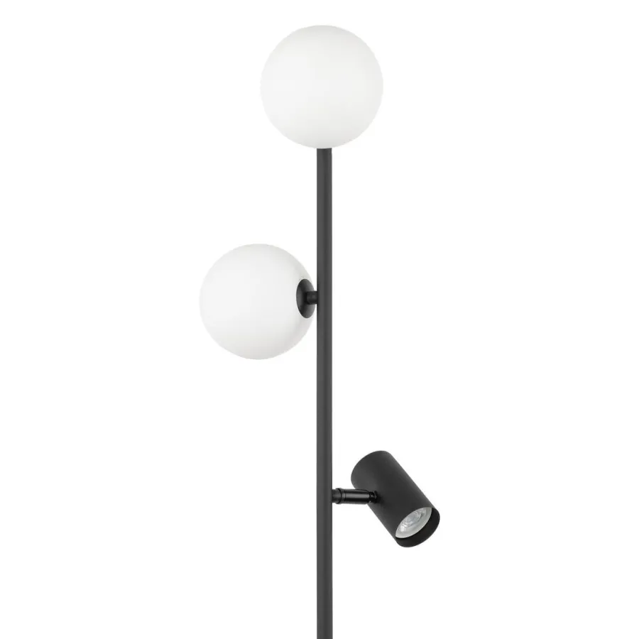 Discount TK Lighting Vox gulvlampe 3-lys Svart