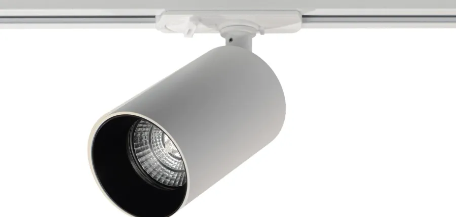Clearance NorDesign Vox Oz spot (1T) - /Svart - Signal white Hvit