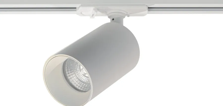 Clearance NorDesign Vox Oz spot (1T) - /Svart - Signal white Hvit