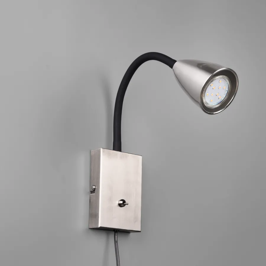 Sale Trio Lighting Wanda vegglampe - Nikkel